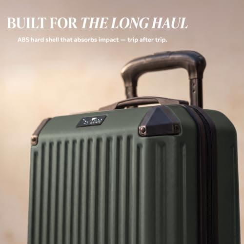 LUGG 15 Inch Sky Rover Lightweight Underseat Cabin Bag – EasyJet Approved Carry-On, Durable ABS Hard Shell, 360° Spinner Wheels, Water-Resistant Compact Travel Luggage (45x33x20cm), 5 Year Warranty — view 3