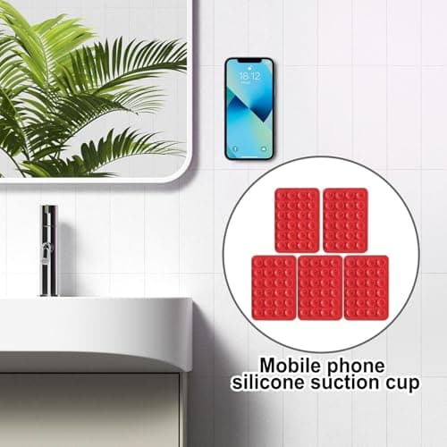 Suction Cups Phone Case Universal Adhesive Magnetic Phone Holder — view 2