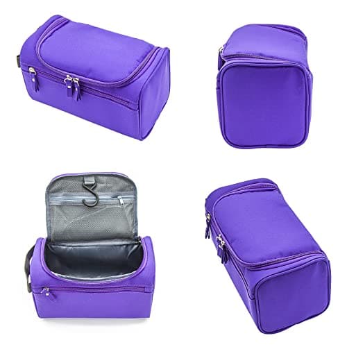ONEGenug Hanging Travel Toiletry Bag, Lilac — view 6