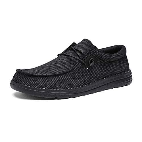 Bruno Marc Men's Slip-on Loafers Shoes,Size 10,Black,BLS211