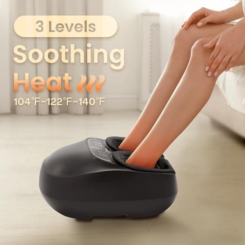 COMFIER Shiatsu Foot Massager with Heat Compression Vibration Home Use — view 4