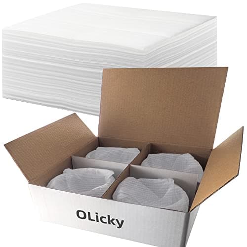Olicky 100 Pack Foam Pouches for Packing, 30x30cm Cushion Foam Wrap Bags — view 3