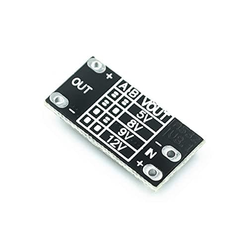 zalati Mini Boost Module 10pcs DC-DC 3.7V to 5-12V Step Up Board Power Converter with LED Indicator — view 3