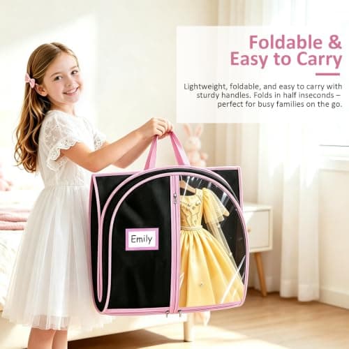 Dance Costume Bag, 40" Dance Costume Garment Bags with Shoe Bag — view 5
