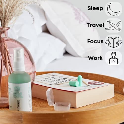 Sleepeze Remedies Super Soft Ear Plugs Reusable 60 x Pair, Premium Noise Cancelling Ear Plugs, Disposable Foam Earplugs for Sleeping, Ear Defenders for Study, Travel, Snoring, Swimming, Adults, Kids — view 3