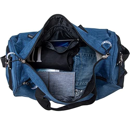 Gym Bag with Shoes Compartment and Wet Pocket, Duffle Bag for Sports Travel — view 3