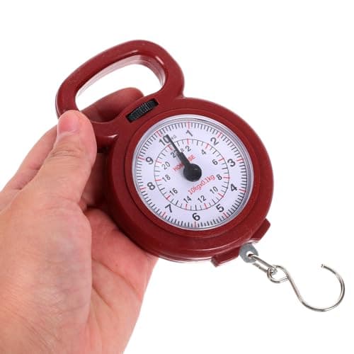 Luxshiny 10kg Portable Hanging Scale Luggage Fishing Weight Scale With Hook — view 5