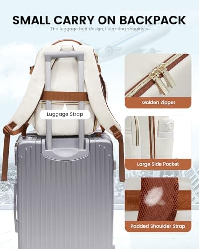 LOVEVOOK for Ryanair Cabin Bags 40x30x20 Underseat CarryOn Bag Hand Luggage — view 6