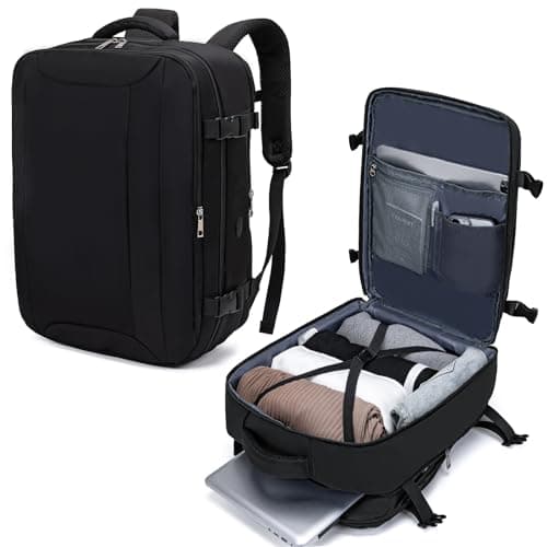 Hayayu Easyjet Cabin Bag 45x36x20 Underseat Cabin Bag Travel Backpack