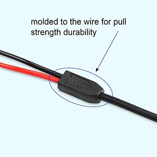 PNGKNYOCN 4.2Ft BNC Male to Stackable Dual Banana Plug Test Lead Coaxial Cable for Oscilloscope — view 4