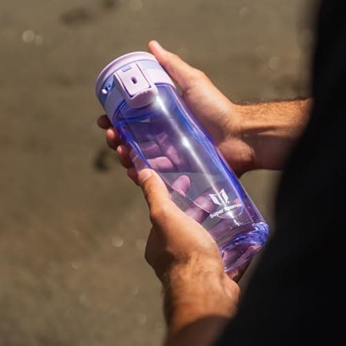 Super Sparrow Water Bottle 750ml - One-Tap TouchGulp Bottle - Non-Toxic BPA Free - Lightweight & Sustainable Tritan Water Bottles for Sports, Travel, Outdoors — view 5