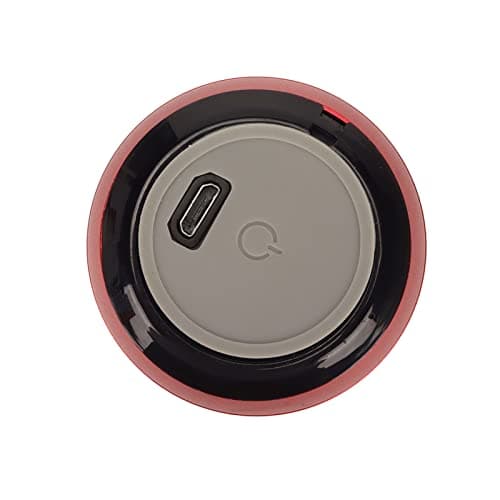 Portable Bluetooth Shower Speaker, USB Charging Large Volume Waterproof Outdoor Wireless Speaker, Lightweight Compact Travel Speaker for Shower Room Car (Red) — view 6
