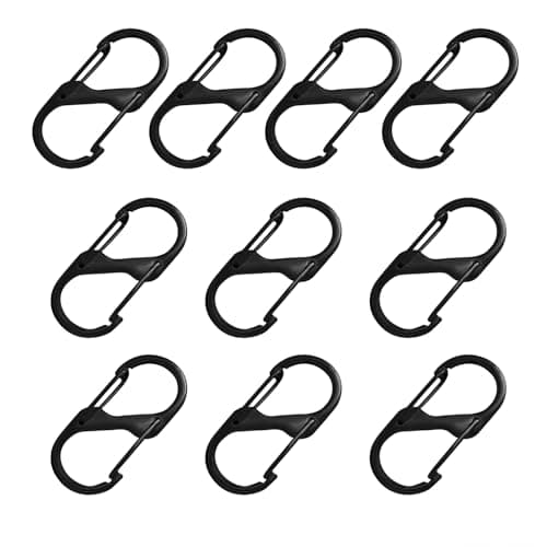 BAOWUABJ 10Pcs Anti Theft Zipper Clips for Backpacks Luggage