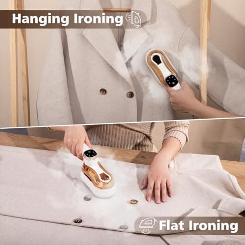 clothes steamer handheld travel garment steamer handheld 1200w steam iron clothes Foldable and Portable, Ideal for Home, Travel and Office, Quick at Removing Wrinkles — view 6