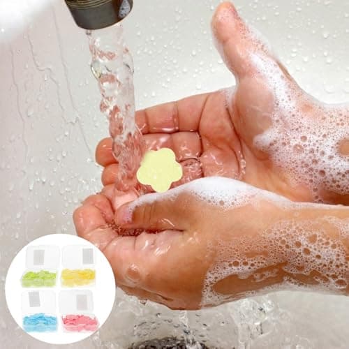 Plastic Box Paper Hand Soap Sheets 10pcs for Travel Back to School — view 4