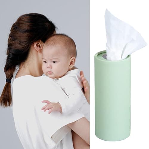 BUGUUYO 4Pcs Car Tissue Holder Cylinder Set, Refillable Car Paper Towel Box with Cup Holder Design, Portable Napkin Dispenser for Travel and Vehicle Use — view 5