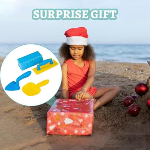 Beach Sand Toys, Snow Sand Building Set, Shovel Mold Tool Kit, Creative Castle Builder, Durable Travel Case, For Kids Toddler Summer Camping Travel Backyard Games — view 5