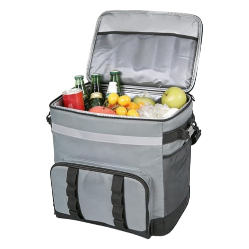 Rolling Cooler Insulated Leakproof Ice Chest