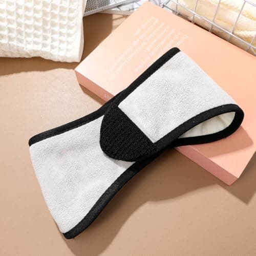 DEARMAMY Sleeping Ear Muffs Adjustable Fleece Ear Warmers for Sleep Soft Covers for Women and Adults Winter Travel Bedtime Muff Headband Grey — view 2