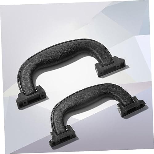 Veemoon 6pcs Black Plastic Suitcase Handle Replacement Luggage Grip Handles with Portable Foldable Design for Travel and DIY Luggage Repairs or Bags — view 4