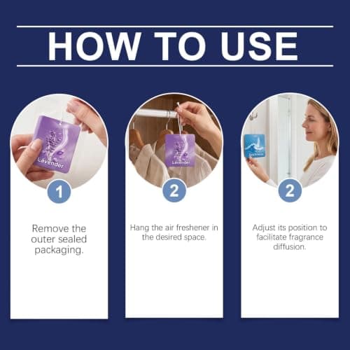 Scented Sachet Bags 5 Pack Odor Eliminator Freshener Deodorizer — view 4