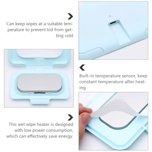 Portable Wet Tissue Warmer for Baby Wipes with 6600mah Battery — view 5