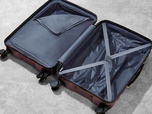 Rock Berlin Medium 59L Hard Shell Suitcase - Purple — view 3