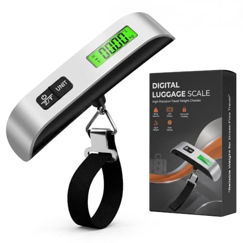 Roe Tenpo Luggage Scale, Portable Suitcase Scale 50kg/110lb Capacity