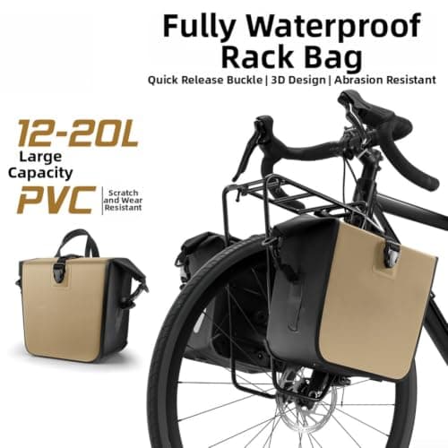 Waterproof Bike Front Fork Bag for Mountain Bicycle Cycling — view 3