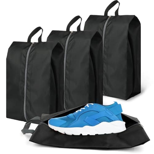 Shoe Bags for Travel Set, 3 Pcs Waterproof Oxford Shoe Pouch for Storage