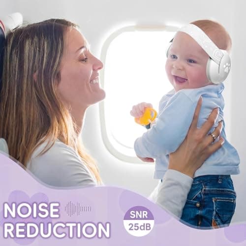 Baby Ear Defenders for 0-36 Months, Soft Adjustable with Noise‑Reduction — view 5