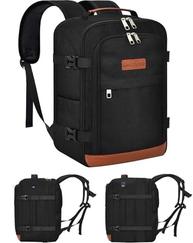 MOCOCITO Ryanair Cabin bags 40x30x20 Travel Backpack 40x30x20 Cabin Bag Carry On Weekend Trips & Air Tryanair Under Seat Backpack for Travelling Suitable for Ryanair, Wizz Air, Easyjet, Vueling
