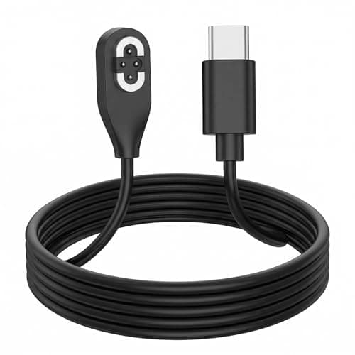 Cateye Magnetic USB C 4-Pin Charger Compatible for Shokz, Ear Headphones Charging Cable Compatible with OpenSwim Pro S710, Portable Charger Cord for Headphones, for Travel and Quick Charging Needs