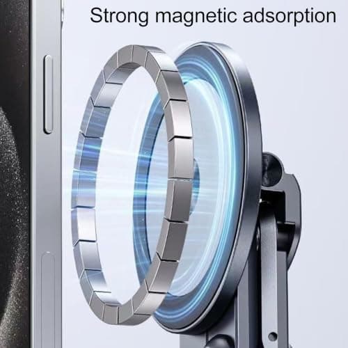 ZhzeYun Portable Laptop Stand – 4-in-1 Foldable Magnetic Aluminium Holder — view 4
