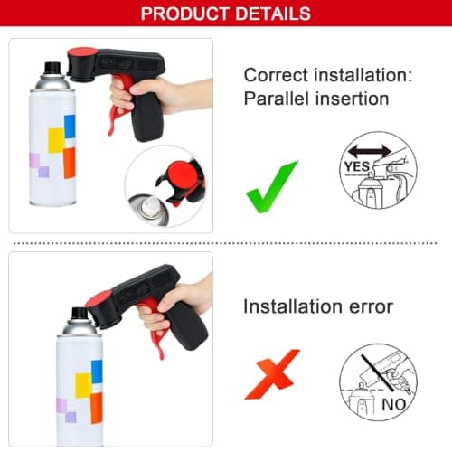 2 Pcs Aerosol Spray Can Trigger Handle, Spray Can Trigger Grip Handle — view 4