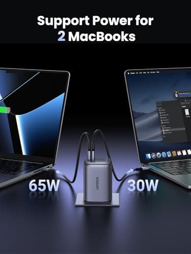 UGREEN USB C Charger 100W Nexode 5-Port GaN Fast Laptop Charger — view 4