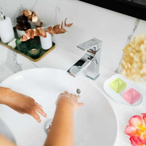 4PCS Travel Soap Case, Soap Bar Travel Soap Dish with Lid Waterproof Leakproof Square Small Soap Box Container Holder Closable Soap Holder Portable Soap Dish Travel for Shower Outdoor Hiking Camp Gym — view 6