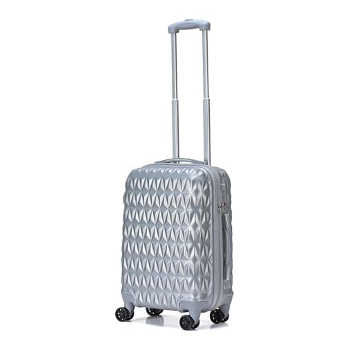 CMY Suitcase 20 Inch Cabin Hard Shell Lightweight ABS Carry-On Luggage