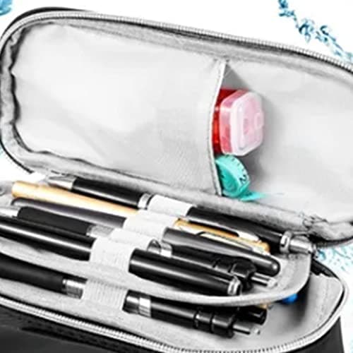 Tyenaza Large Capacity Pencil Case with Password Lock - 4-Layer Sorting, Wearable Combination Zipper Pen Bag for Students — view 5