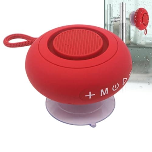 Bass Shower Speaker Portable Audio Sounder with Subwoofer Stereo Bass