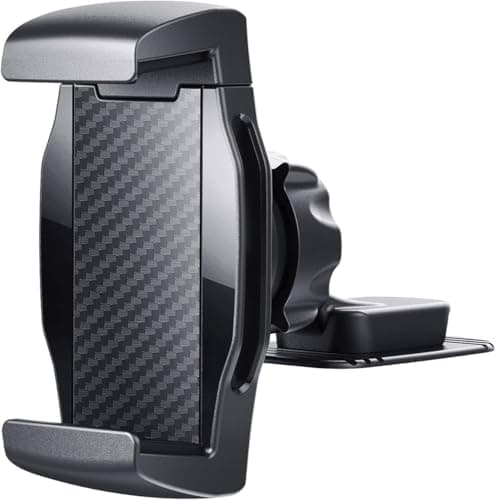 JIMISHA Car Phone Holder Phone Car Mount with Stick On Base Cell Phone Car Mount Sticky Adhesive Mount Holder for for 4 inches to 6.5 inches Smartphones