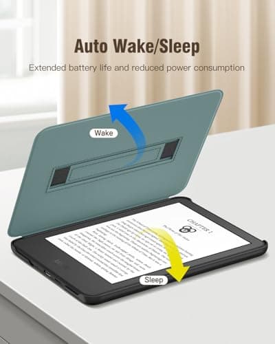 MoKo Case for 6" Kindle (11th Generation-2024/2022 Release), Turquoise — view 6