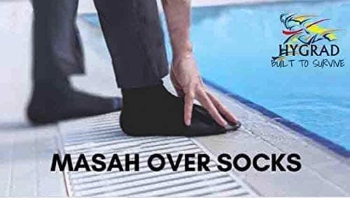 HYGRAD® 100% Waterproof Outdoor Socks Insulated Thermal Winter Socks For Outdoor Activity And Sharia Compliant Wudhu Socks, Wipe Over Ablution Socks (as8, alpha, l, x_l, regular, regular) — view 5