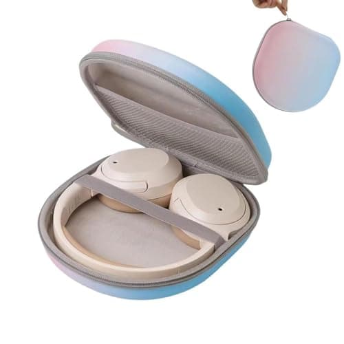 Portable Headphone Case Over Ear Wireless Bluetooth Universal Brand Headphone Case Compatible With SONY JBL And Other Brands Headset bag (Colorful) — view 2