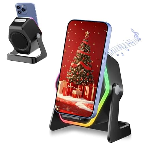 Gifts for Men, Wireless Induction Speaker,5in1 Phone Speaker Amplifier