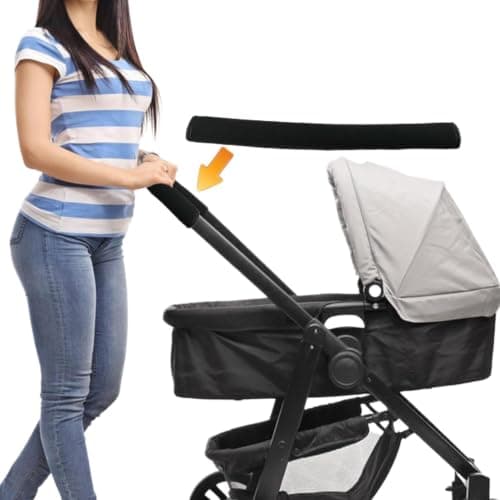 Stroller Handle Protector,Universal Pushchair Grip Cover,Anti Slip Comfort