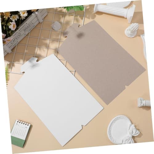 Paper Folding Board 20pcs White Shirt Inserts for Shirts — view 4