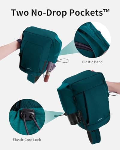 ECOHUB RFID Blocking Sling Bag, Anti-Theft Crossbody Bag for Travel, Sports — view 4