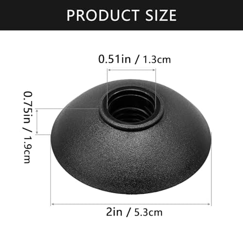 6Pcs Useful Trekking Pole Snow Basket Durable Portable Snow Basket Trekking Pole Replacement Accessory Walking Pole Mud Baskets for Hiking Walking Stick — view 2