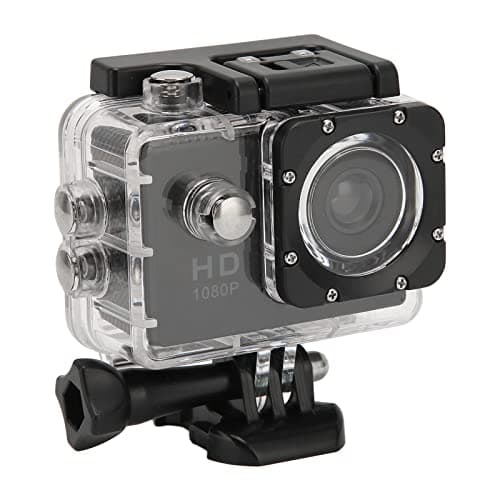 Denash 1080 FHD Action Camera, 131ft Waterproof Sports DV Camera 2.0 Inch HD Color Screen Underwater Camcorder Digital Video Camera 140 Degree Wide Angle Gifts